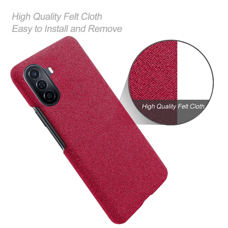 For Huawei Enjoy 50 Cloth Coated Hard Plastic Phone Case