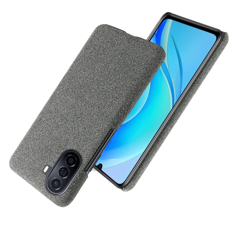 For Huawei Enjoy 50 Cloth Coated Hard Plastic Phone Case
