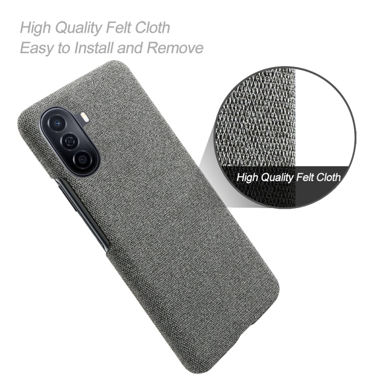 For Huawei Enjoy 50 Cloth Coated Hard Plastic Phone Case