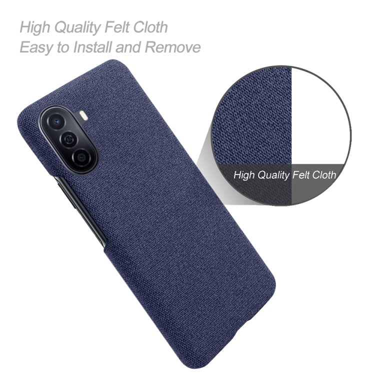 For Huawei Enjoy 50 Cloth Coated Hard Plastic Phone Case