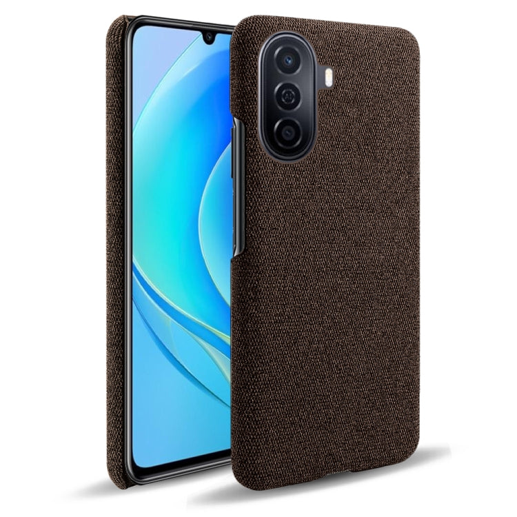 For Huawei Enjoy 50 Cloth Coated Hard Plastic Phone Case
