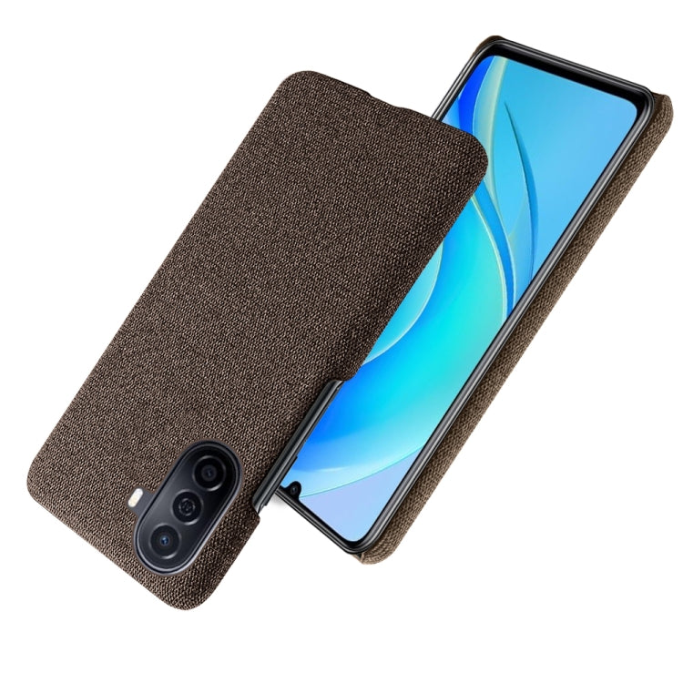 For Huawei Enjoy 50 Cloth Coated Hard Plastic Phone Case