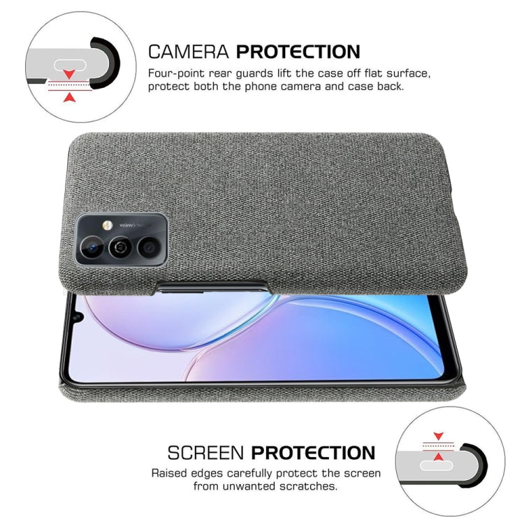 For Huawei Maimang 11 Cloth Coated Hard Plastic Phone Case