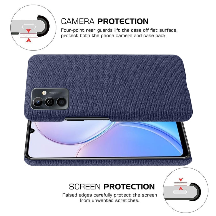 For Huawei Maimang 11 Cloth Coated Hard Plastic Phone Case