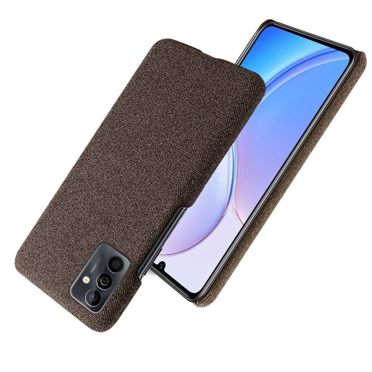 For Huawei Maimang 11 Cloth Coated Hard Plastic Phone Case