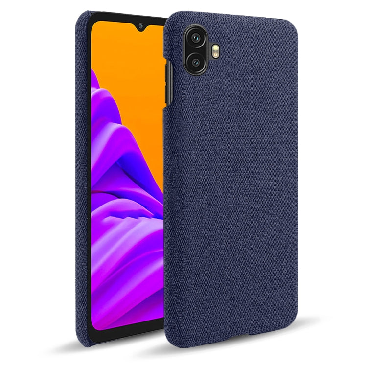 For Samsung Galaxy Xcover6 Pro Cloth Coated Hard Plastic Phone Case