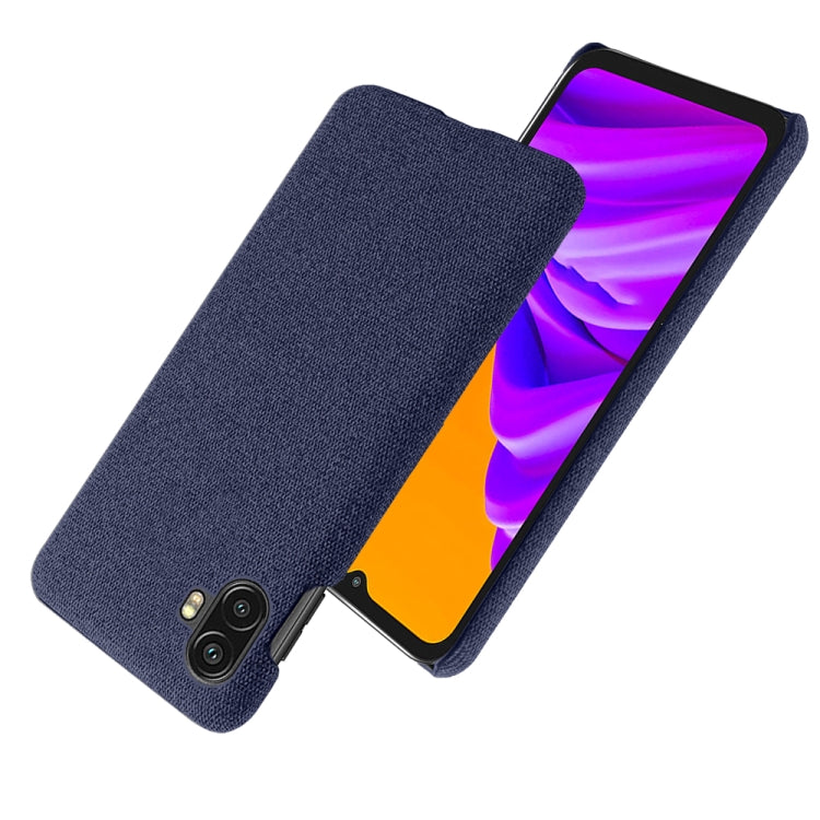 For Samsung Galaxy Xcover6 Pro Cloth Coated Hard Plastic Phone Case