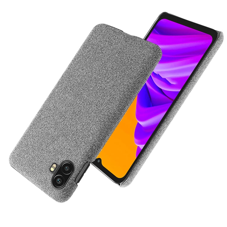 For Samsung Galaxy Xcover6 Pro Cloth Coated Hard Plastic Phone Case