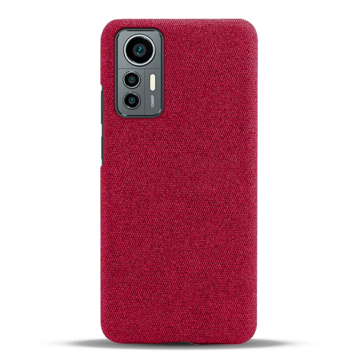 For Xiaomi 12 Lite Eurasian Cloth Coated Hard Plastic Phone Case