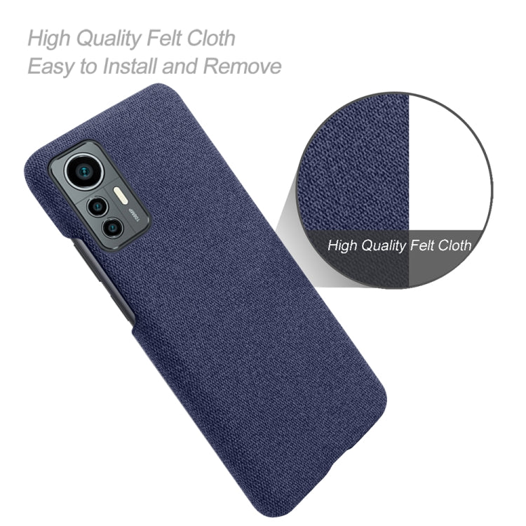 For Xiaomi 12 Lite Eurasian Cloth Coated Hard Plastic Phone Case