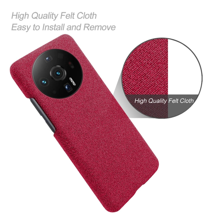 For Xiaomi 12S Ultra Cloth Coated Hard Plastic Phone Case