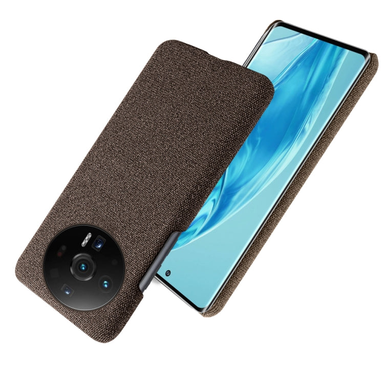 For Xiaomi 12S Ultra Cloth Coated Hard Plastic Phone Case