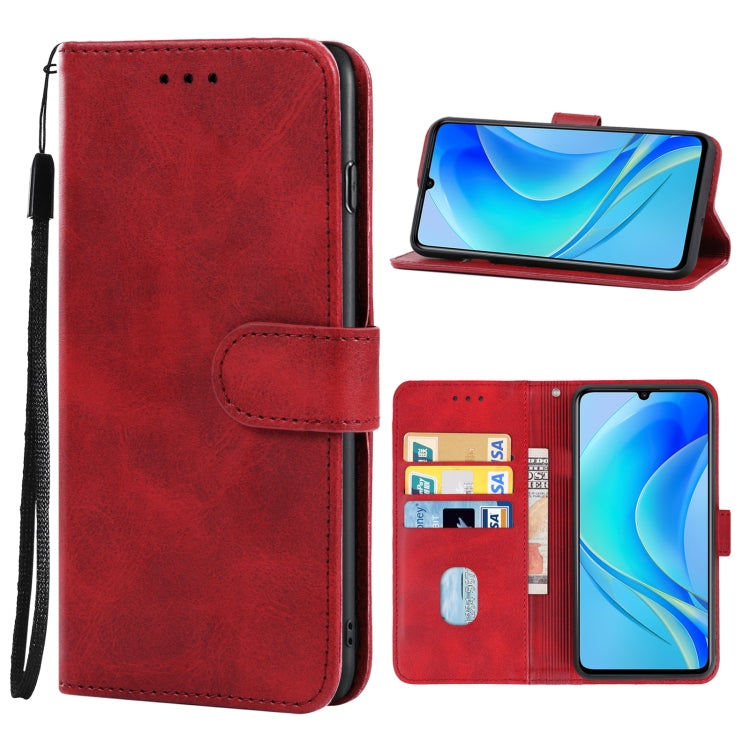 For Huawei nova Y70 Leather Phone Case
