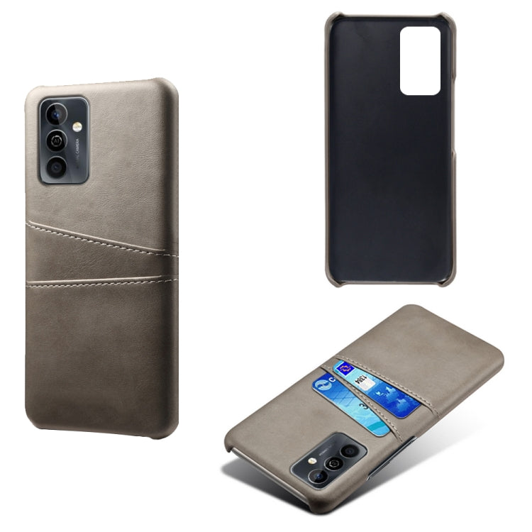 For Huawei Maimang 11 Dual Card Slots Calf Texture PC Leather Phone Case