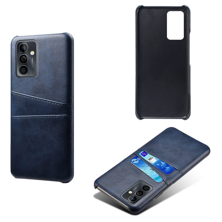For Huawei Maimang 11 Dual Card Slots Calf Texture PC Leather Phone Case