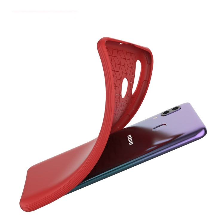 For Galaxy A30 / A20 Solid Color TPU Slim Shockproof Protective Case