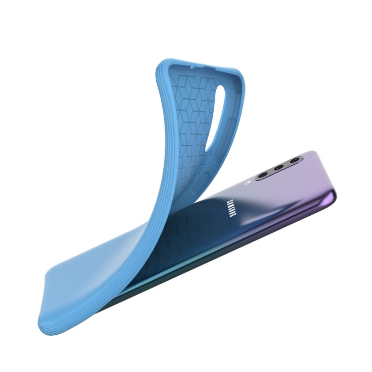 For Galaxy A50 Solid Color TPU Slim Shockproof Protective Case