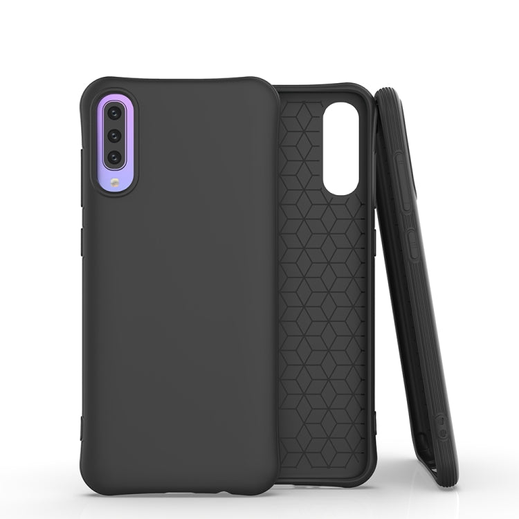 For Galaxy A70 Solid Color TPU Slim Shockproof Protective Case
