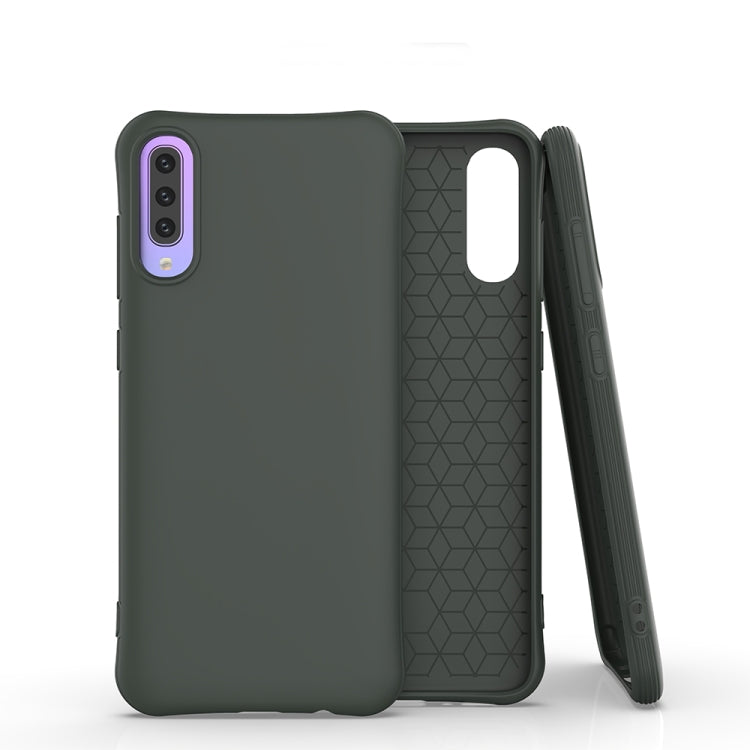 For Galaxy A70 Solid Color TPU Slim Shockproof Protective Case