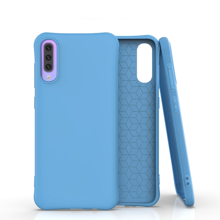 For Galaxy A70 Solid Color TPU Slim Shockproof Protective Case