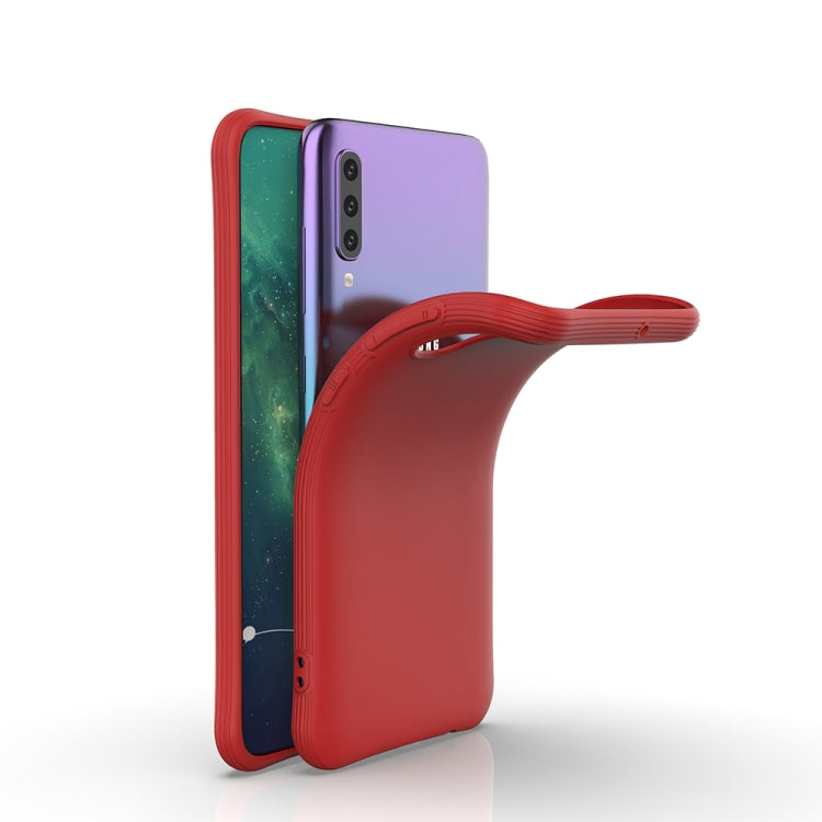 For Galaxy A70 Solid Color TPU Slim Shockproof Protective Case