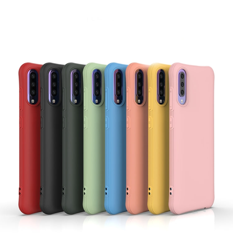 For Galaxy A70 Solid Color TPU Slim Shockproof Protective Case