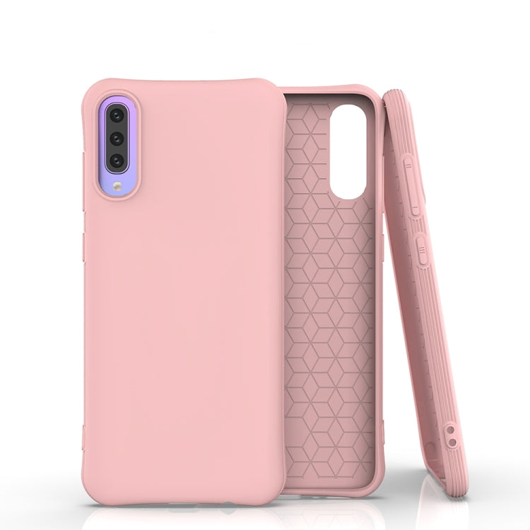 For Galaxy A70 Solid Color TPU Slim Shockproof Protective Case