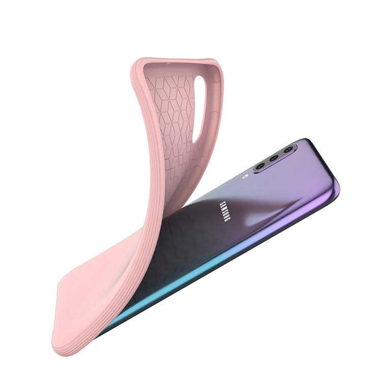 For Galaxy A70 Solid Color TPU Slim Shockproof Protective Case