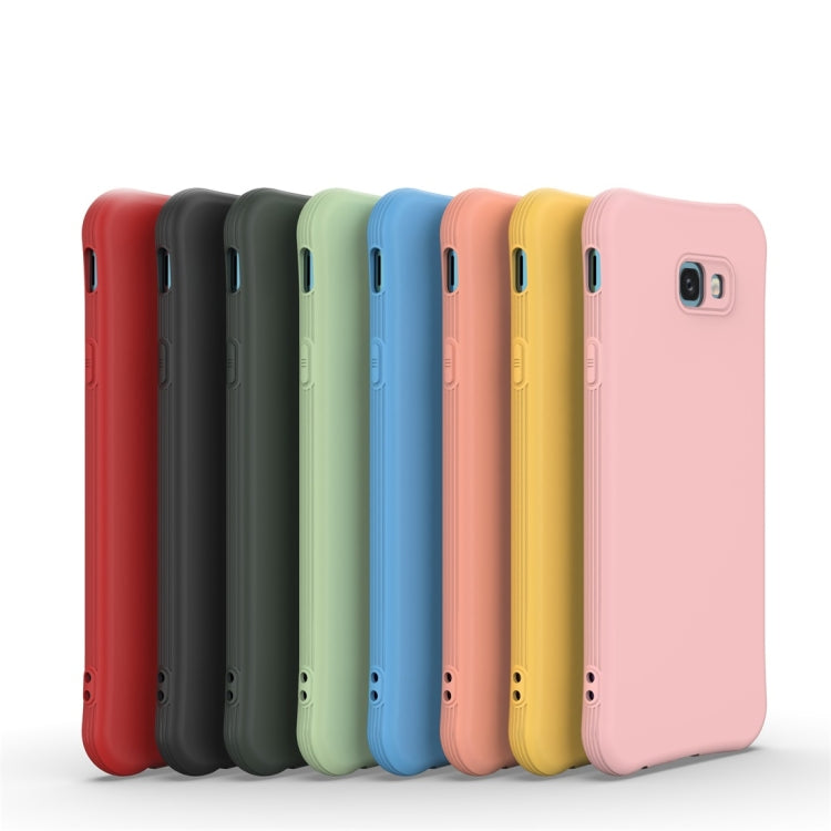 For Galaxy J4 Prime / J4 Plus Solid Color TPU Slim Shockproof Protective Case