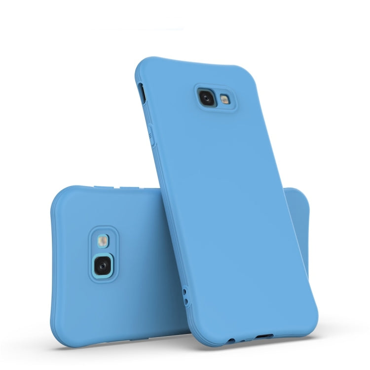 For Galaxy J4 Prime / J4 Plus Solid Color TPU Slim Shockproof Protective Case