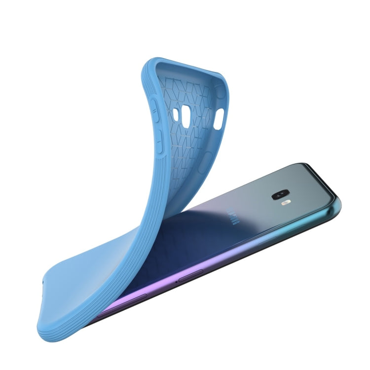 For Galaxy J4 Prime / J4 Plus Solid Color TPU Slim Shockproof Protective Case