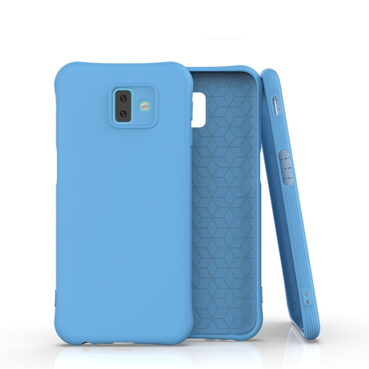 For Galaxy J6 Prime / J6 Plus Solid Color TPU Slim Shockproof Protective Case
