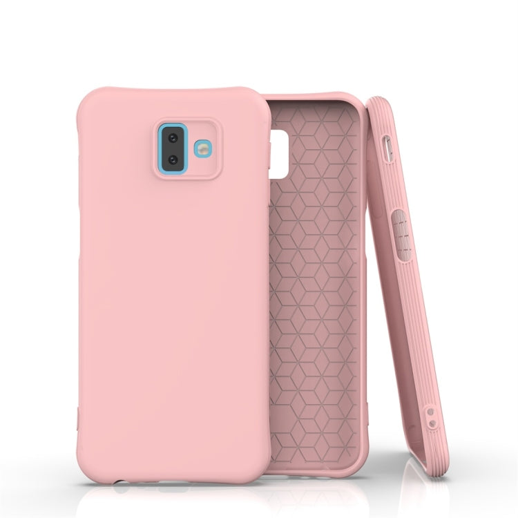 For Galaxy J6 Prime / J6 Plus Solid Color TPU Slim Shockproof Protective Case