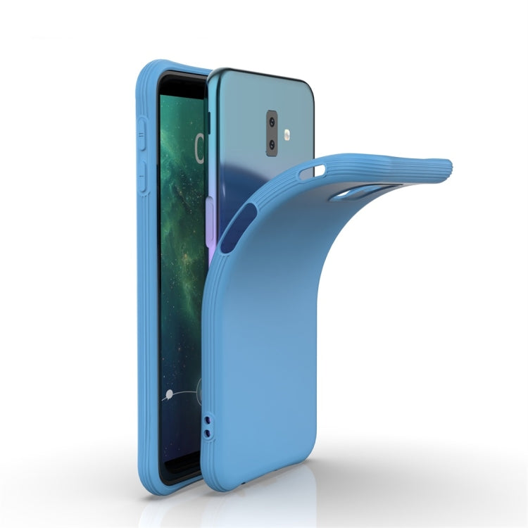 For Galaxy J6 Prime / J6 Plus Solid Color TPU Slim Shockproof Protective Case