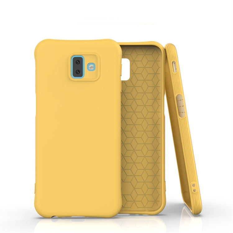 For Galaxy J6 Prime / J6 Plus Solid Color TPU Slim Shockproof Protective Case