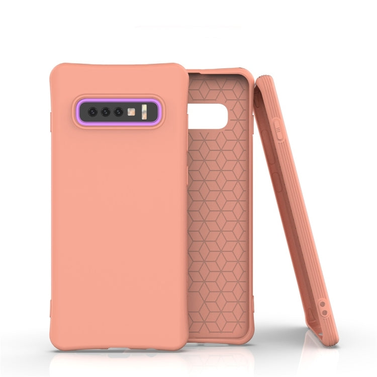 For Galaxy S10 Plus Solid Color TPU Slim Shockproof Protective Case