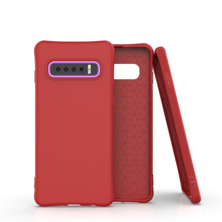For Galaxy S10 Solid Color TPU Slim Shockproof Protective Case