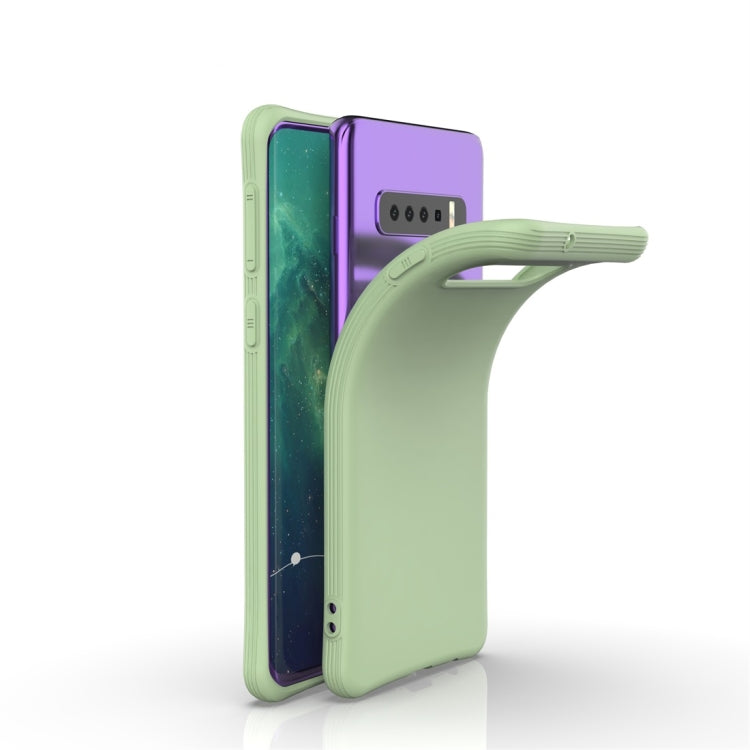 For Galaxy S10 Solid Color TPU Slim Shockproof Protective Case