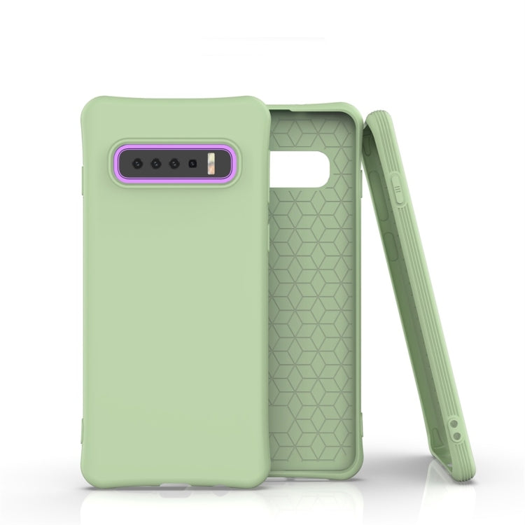 For Galaxy S10 Solid Color TPU Slim Shockproof Protective Case