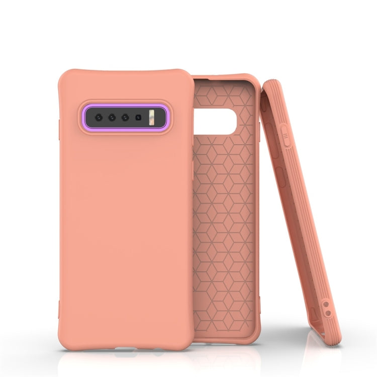 For Galaxy S10 Solid Color TPU Slim Shockproof Protective Case
