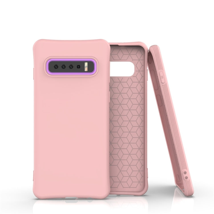 For Galaxy S10 Solid Color TPU Slim Shockproof Protective Case