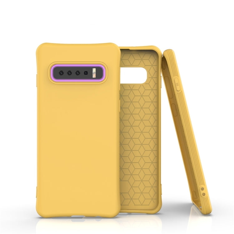 For Galaxy S10 Solid Color TPU Slim Shockproof Protective Case