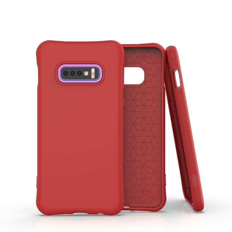 For Galaxy S10e Solid Color TPU Slim Shockproof Protective Case