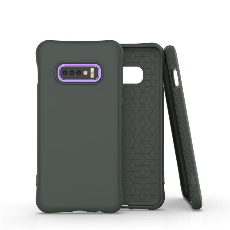 For Galaxy S10e Solid Color TPU Slim Shockproof Protective Case