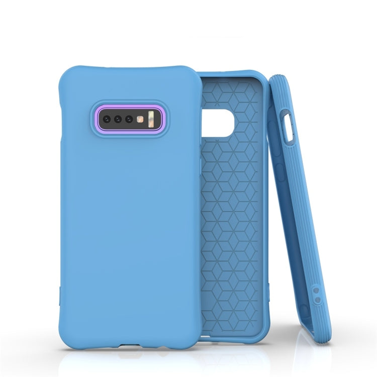 For Galaxy S10e Solid Color TPU Slim Shockproof Protective Case