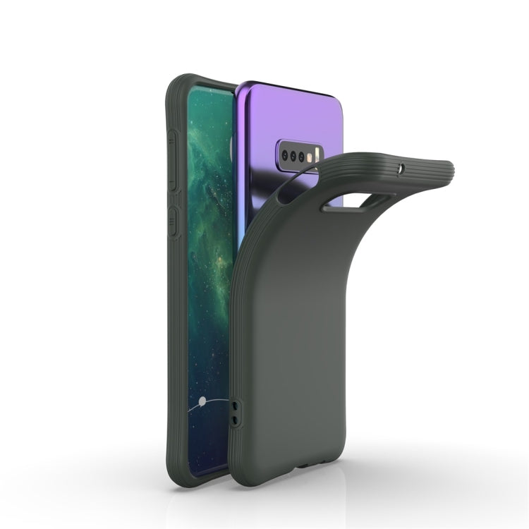 For Galaxy S10e Solid Color TPU Slim Shockproof Protective Case