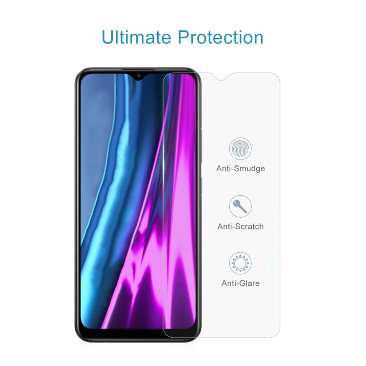 50 PCS 0.26mm 9H 2.5D Tempered Glass Film For OPPO Realme Narzo 50i Prime