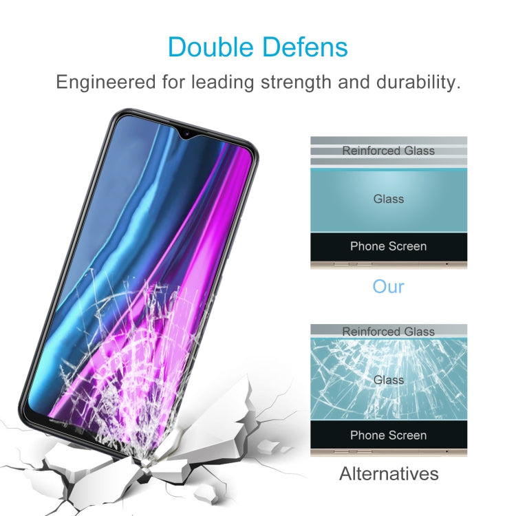 50 PCS 0.26mm 9H 2.5D Tempered Glass Film For OPPO Realme Narzo 50i Prime