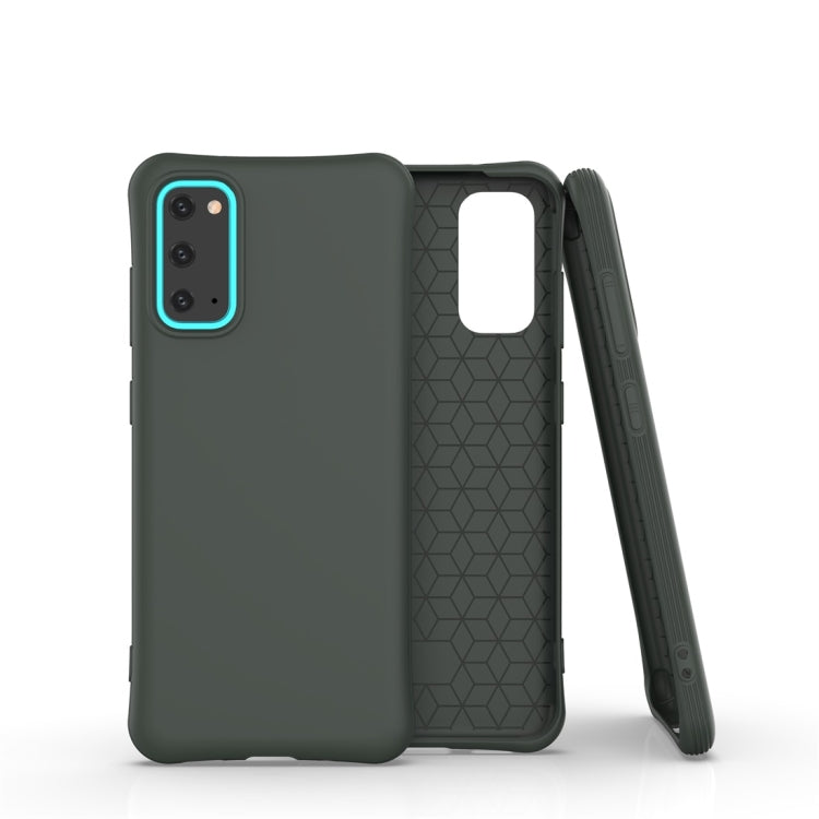 For Galaxy S20 Solid Color TPU Slim Shockproof Protective Case