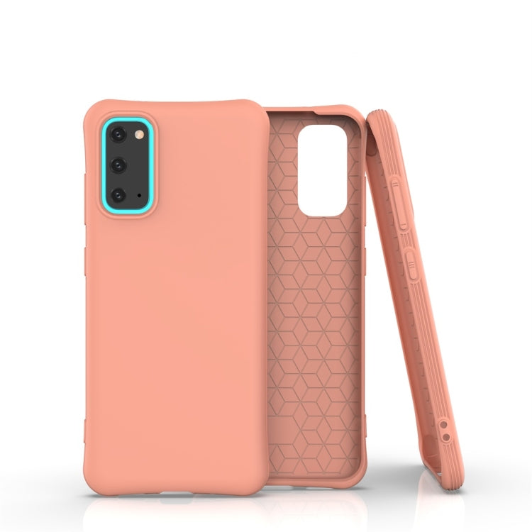 For Galaxy S20 Solid Color TPU Slim Shockproof Protective Case
